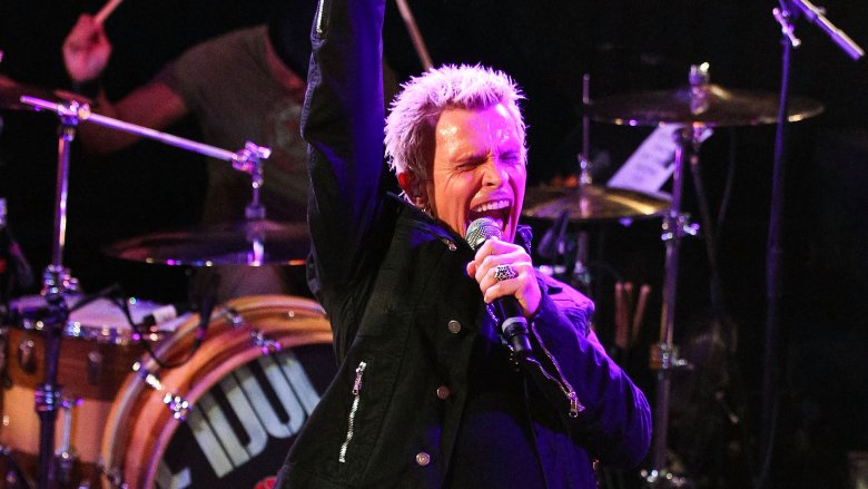 Billy Idol onstage in 2014