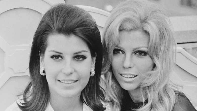 Nancy and Tina Sinatra smiling