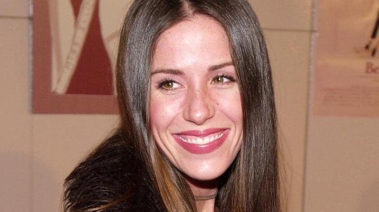 soleil moon frye smiling looking off