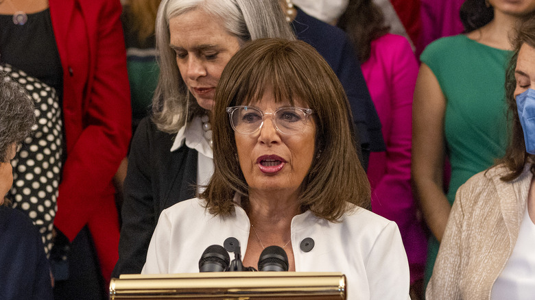 retired U.S. Rep. Jackie Speier 