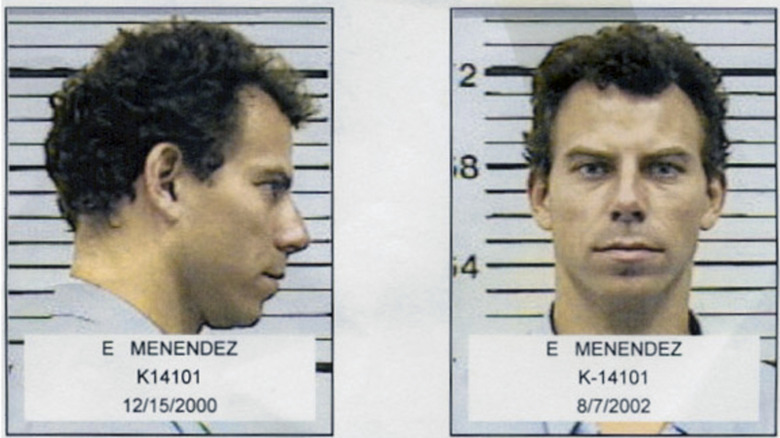 Mugshot of Erik Menendez