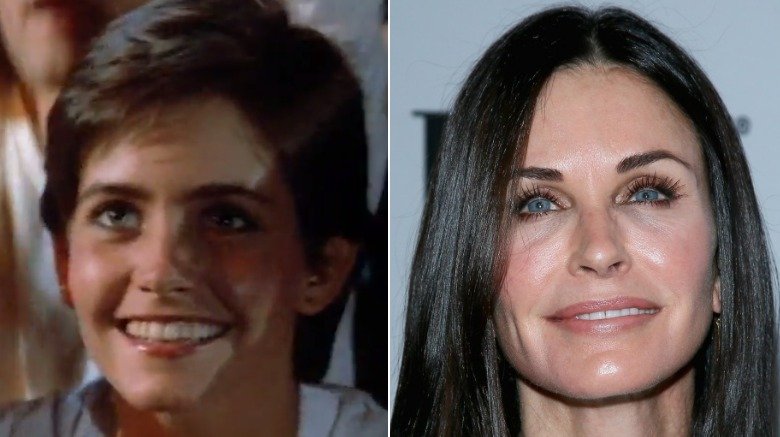 Courteney Cox in video and on red carpet