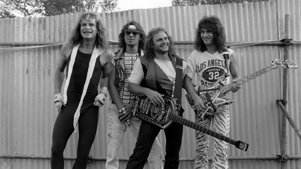 Van Halen posing