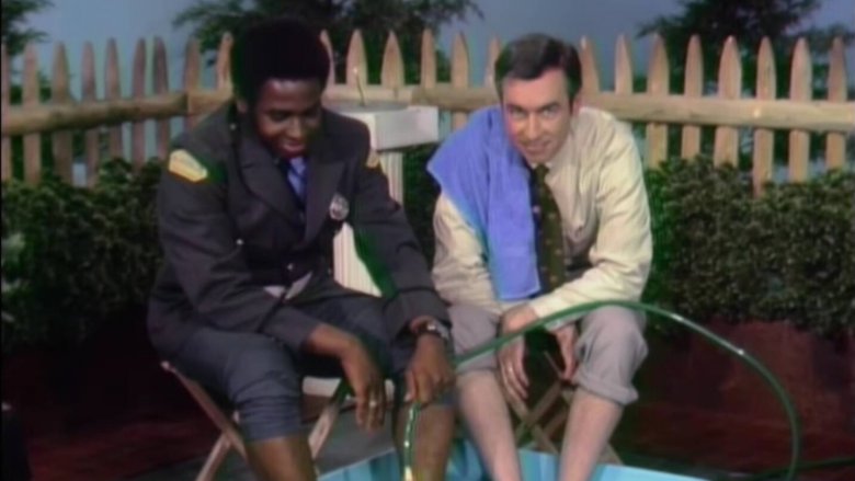 Fred Rogers and Francois Clemmons