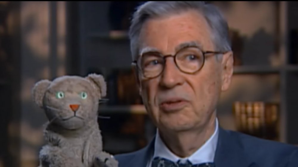 Fred Rogers and Daniel Striped Tiger