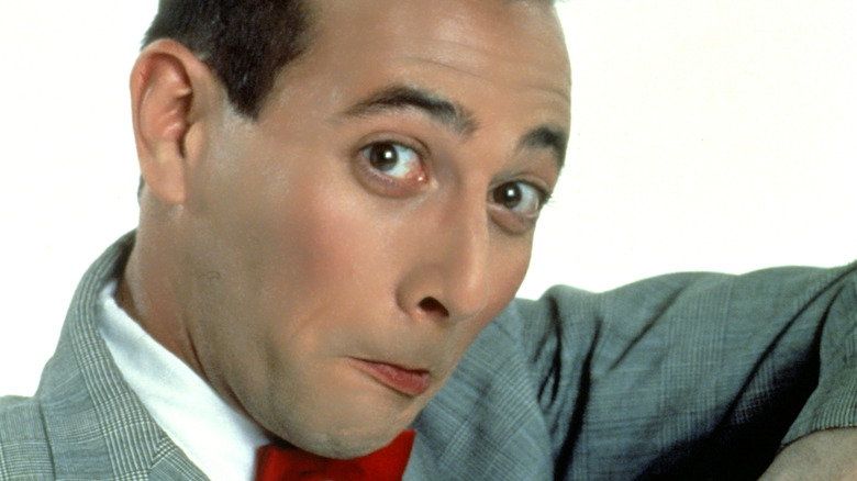 Paul Reubens pulls a face