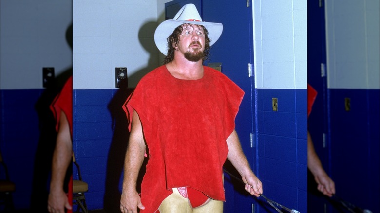 Terry Funk in cowboy hat