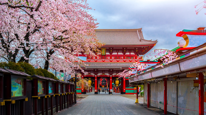 Senso-ji temple in Asakusa, Tokyo