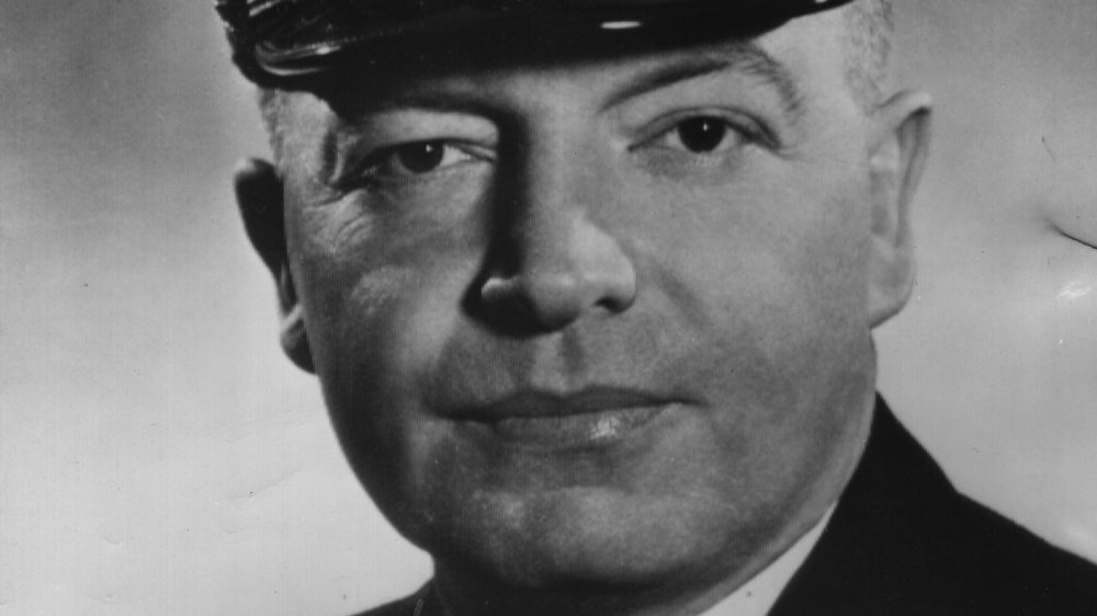 Harold Stassen in naval uniform in 1940