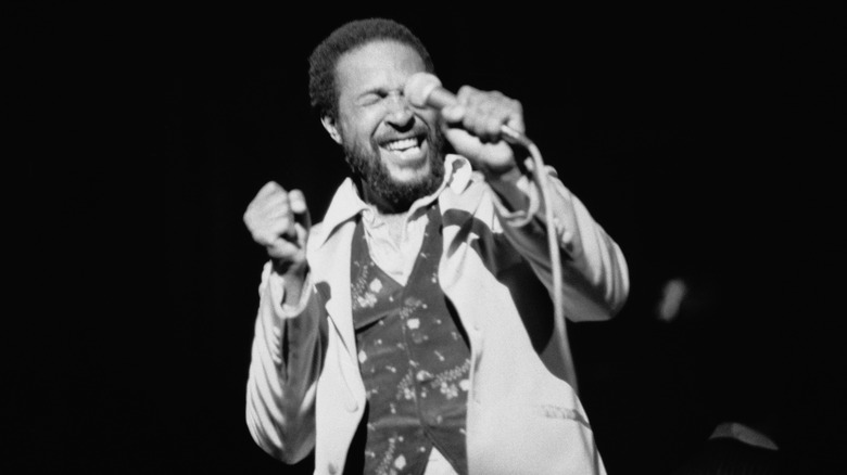 Marvin Gaye singing