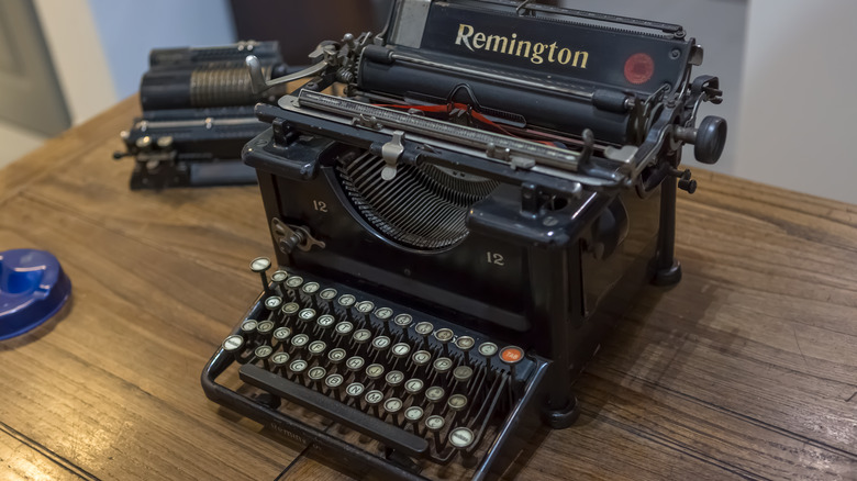 vintage Remington typewriter