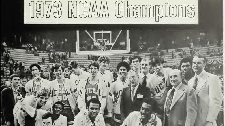 NCAA winners UCLA in 1973