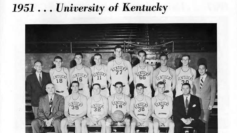 NCAA winners University of Kentucky 