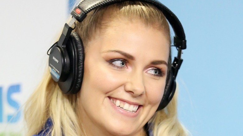 Clara Mae in 2018 on a radio show