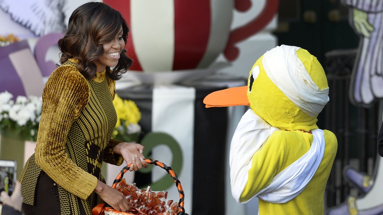 Michelle Obama with lame duck