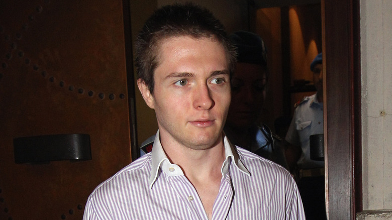 Raffaele Sollecito with short hair