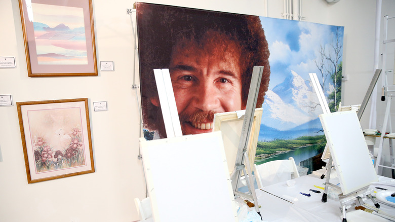 Bob Ross art class 