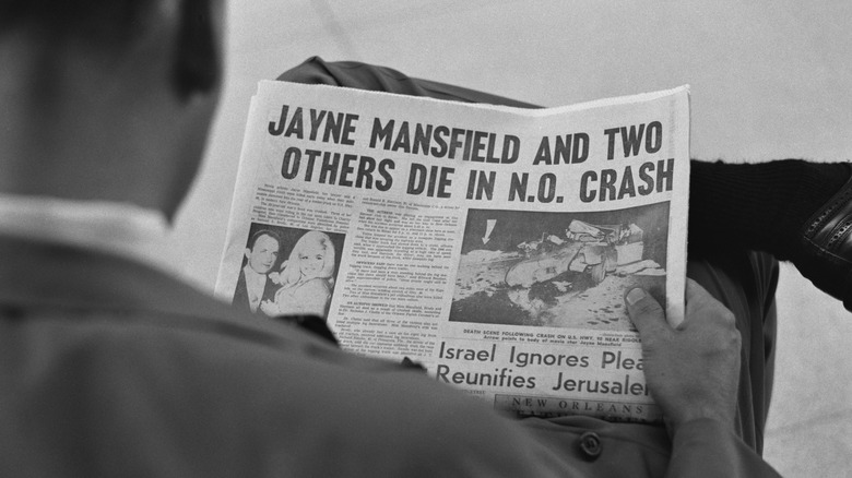 Jayne Mansfield death report