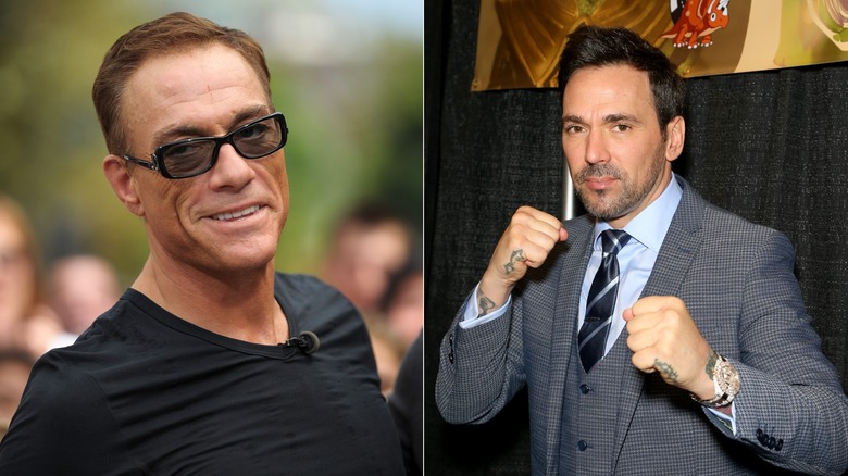 Jean-Claude Van Damme and Jason David Frank