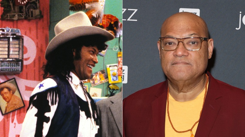 Cowboy Curtis and Laurence Fishburne