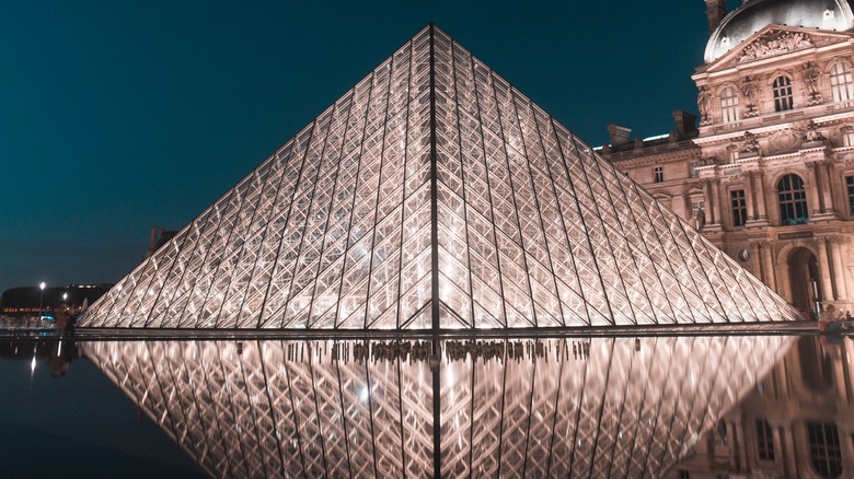 the Louvre museum