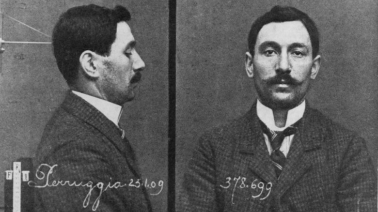 Vincenzo Peruggia's mugshot