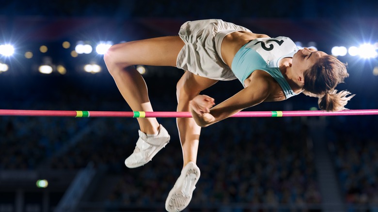 A sportswoman at the Olympic Qualifiers