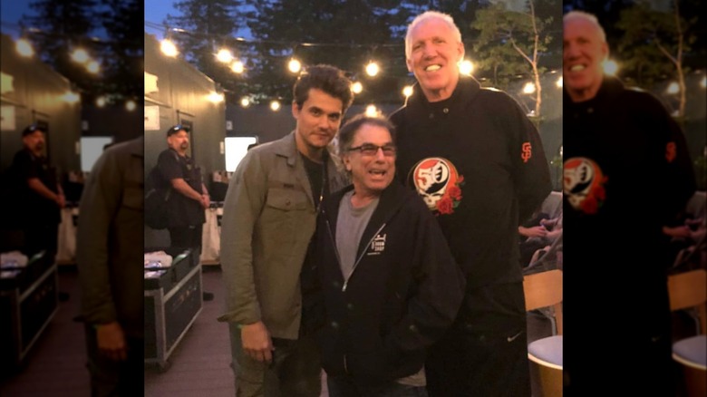 John Mayer with Mickey Hart and Bill Walton