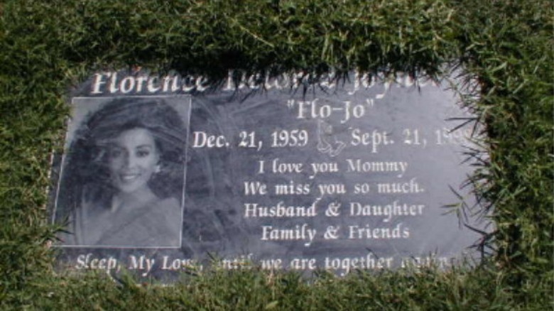 Flo-Jo's gravestone