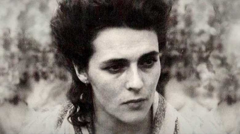 Leonora Carrington looking serious