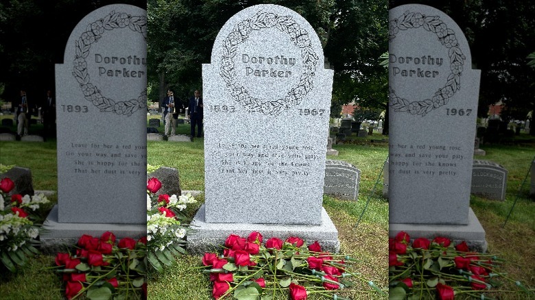 Dorothy Parker's gravesite
