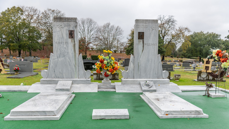 Hank William's gravesite