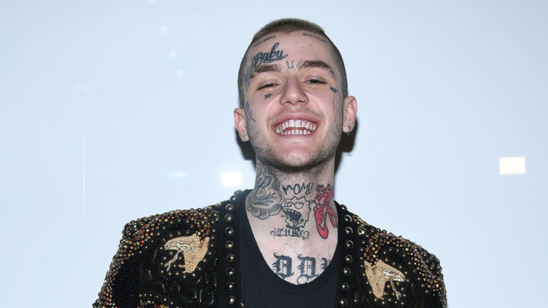 Lil Peep smiling