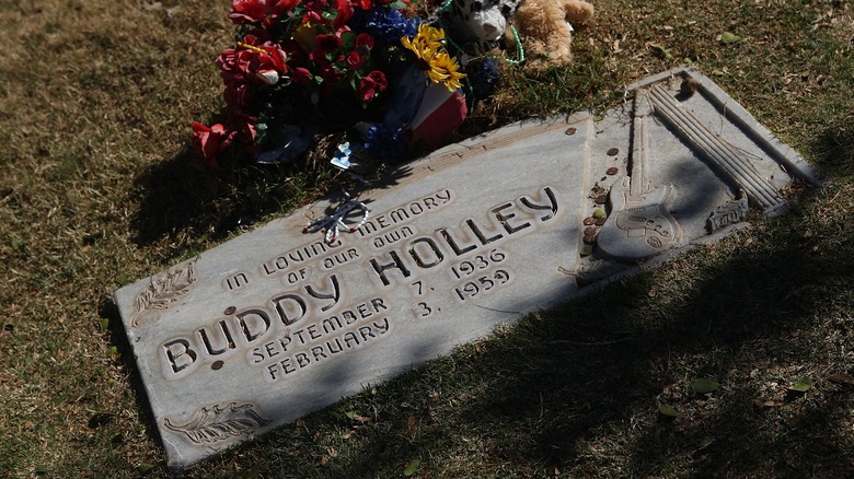 Buddy Holly grave marker