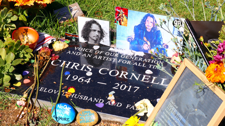 gravesite of chris cornell