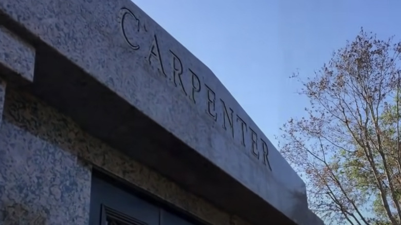 Carpenter family plot in Westlake Village, California