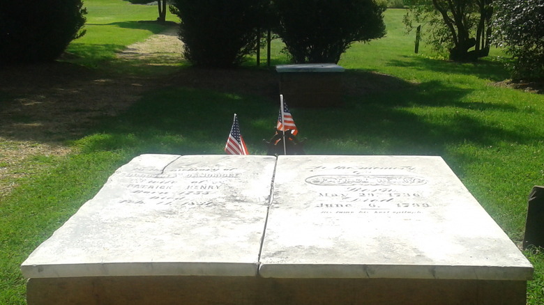 Patrick Henry's gravesite