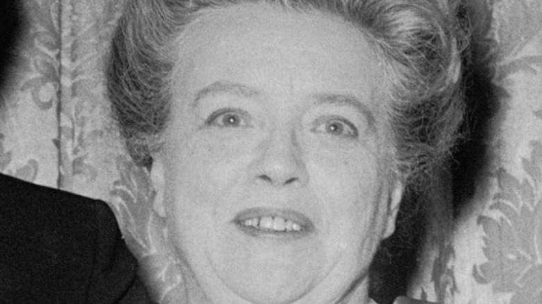 Frances Bavier smiling