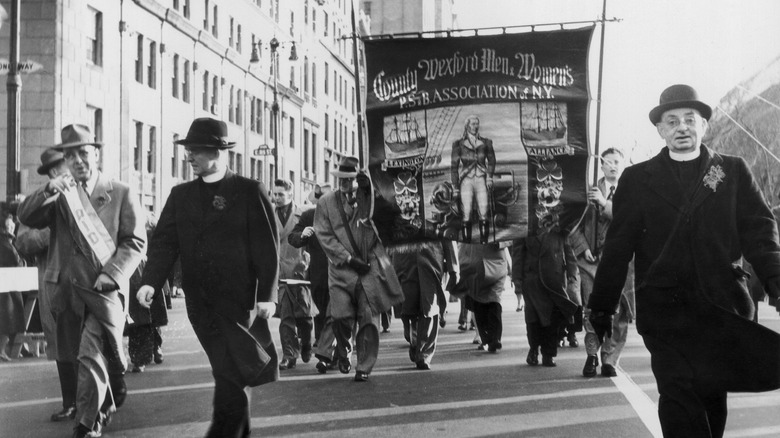 An earlier image of NYC's St. Patrick's Day parade