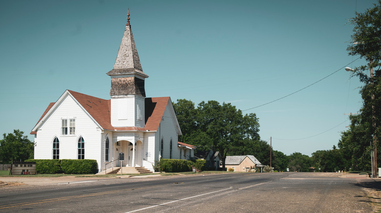 Church in Abbott, Texas 