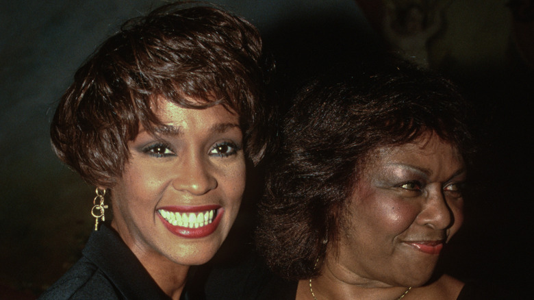 whitney and cissy houston smiling