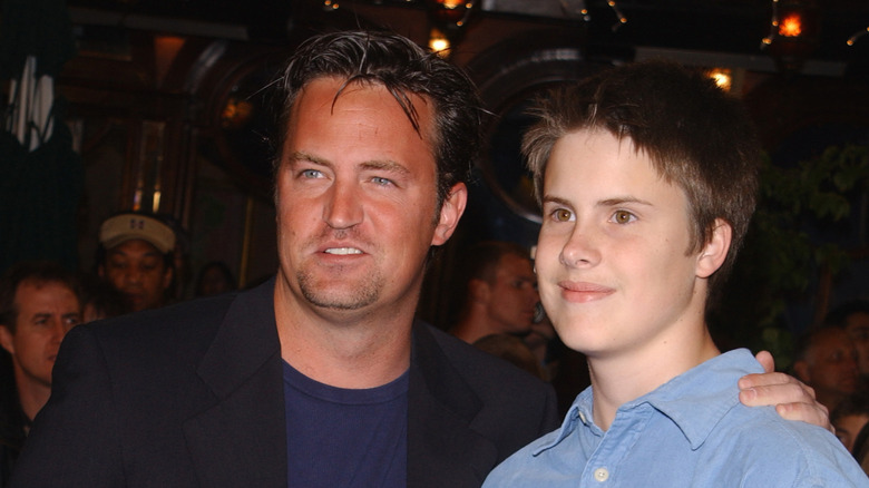 Matthew Perry Will Morrison smiling