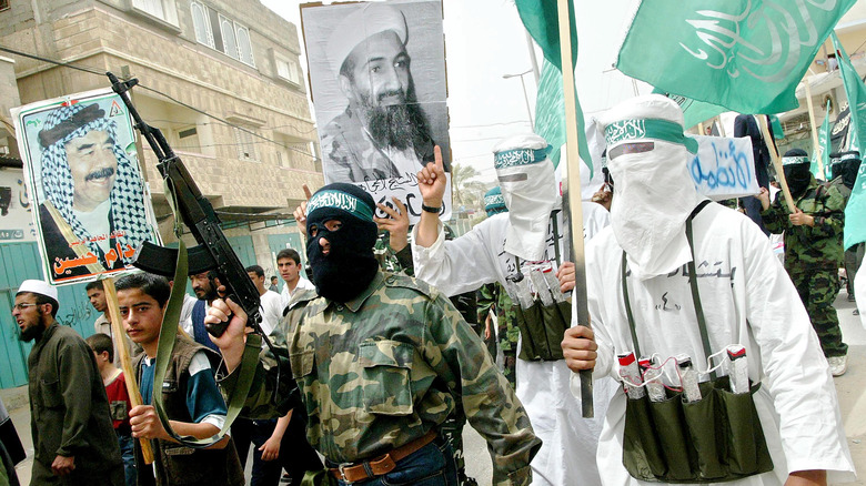 Supporters of bin Laden, 2003