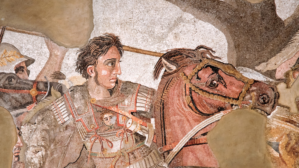 Mosaic of Alexander the Great 