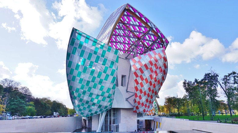 The Fondation Louis Vuitton 