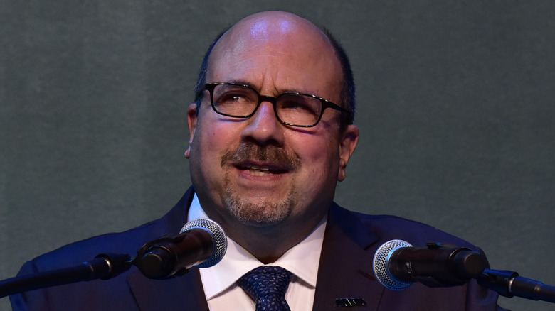 Craig Newmark giving a talk