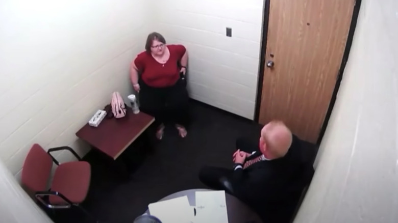 Elizabeth Wettlaufer talking to police