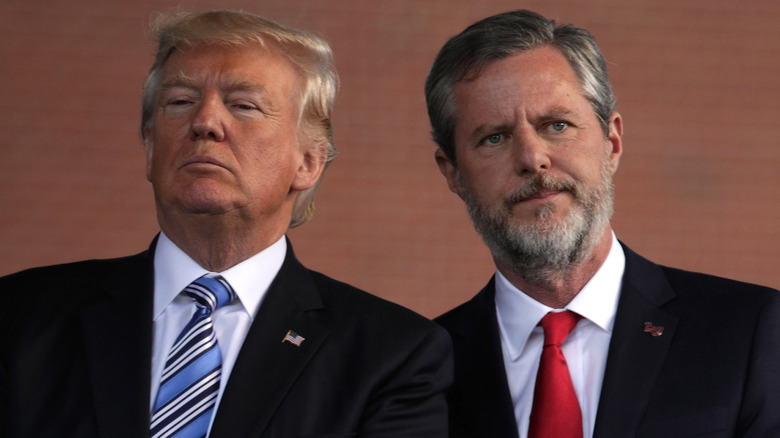 Donald Trump, Jerry Falwell Jr.