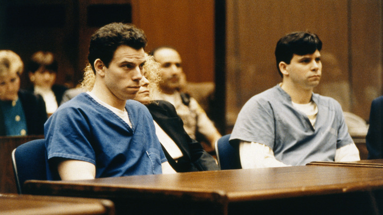 Erik and Lyle Menendez in court