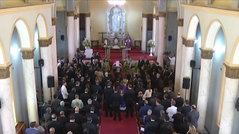 Image of Jorge Mera's funeral